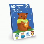 Пазли розвиваючі ’’Puzzle для малюків’’, укр., PFK-02U, Danko Toys PFK-02U
