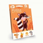 Пазли розвиваючі ’’Puzzle для малюків’’, укр., PFK-04U, Danko Toys PFK-04U