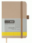 Блокнот діловий, ETALON 95*140, 96арк, клітинка, обкл. штучна шкіра, золотий,  ВМ.296160-23 ВМ.296160-23