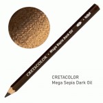Олівець для рисунку MEGA сепія олійна темна, Cretacolor 463 58 463 58