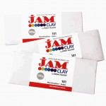 Пластика Jam Clay, Зефир (Белый), 100г, ROSA TALENT 50100101