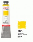 Краска масляная ROSA Studio, Желтая светлая 506, 45мл 327506