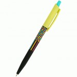 Ручка кулькова автоматична Neon mosaic, синя, AB1090-26-A, AXENT AB1090-26-A