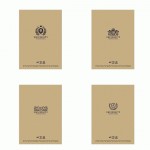 Зошит загальний, скоба, А5/48арк., у клітинку, білий блок, 70г/м2, крафт, Student 5210K 5210K