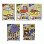 Видання для дозвілля серія'Чарівна аплікація' МІКС, АЦ-08, Апельсин