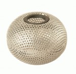 Підставка для скріпок КУЛЯ, 75х54мм, металева, срібляста, BM.6220-24 BM.6220-24