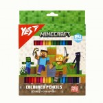 Олівці кольорові Yes 24 кольори 'Minecraft', 290770 290770