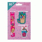 Закладки магнітні Yes 'Sweet Cream', 3 шт., 708352 708352