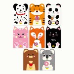 Блокнот з вушками, АП-1803, Апельсин