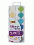 Акварель PASTEL, 12 кольорів, без пензлика, пластикова коробка, KIDS Line, ZB.6592 ZB.6592