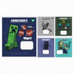 Зошит учнівський, коса лінія 12 арк. 'Minecraft. Signs', YES 767558 767558