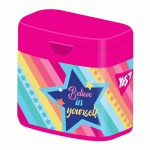Точилка Yes подвійна з контейнером 'Rainbow', 620491 620491