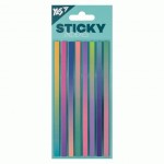 Індекси пластикові Yes 'Fusion', 136*5мм., 160 шт. (8x20), 170422 170422