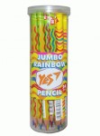 Олівець Yes Jumbo 'Rainbow' з шестиколірним грифелем, 2 диз., 290576 290576