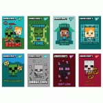 Блокнот YES А7 Minecraft 48 аркушів клітинка, 152110 152110