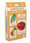 Набір навчальних карток Монтесорі 'Овочі та фрукти', DoDo, 301232 301232