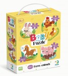 Пазл 4 в 1 'Baby puzzle. Сільські тварини', DoDo, 300686 300686