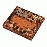 Блокнот CHOCOLATE WAFFLE, 90х90мм, 80 арк., нелін., аромат. Soft touch обкл., KIDS Line, ZB.12470-40 ZB.12470-40