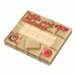 Блокнот WHITE CHOCOLATE, 90х90мм, 80 арк., нелін., аромат. Soft touch обкл., KIDS Line, ZB.12470-12 ZB.12470-12