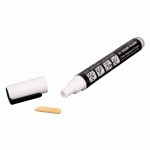 Крейдяний маркер SANTI, білий, 3 мм., 6 шт. в коробці, 390781 390781