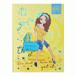 Блокнот PATRIOT 'FASHION', А-5, 64 аркуші, тв. об., мат. лам.+лак, пісочний, KIDS Line, ZB.12751-22 ZB.12751-22