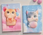 Блокнот 3D KITTY, 145х210мм., 80 арк., клітинка, Soft PU обк., асорті, KIDS Line, ZB.700008 ZB.700008