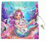 Блокнот дитячий на замочку 135 x 135мм., 70гр., 60 аркушів, Русалонька, 482401-U 482401-U