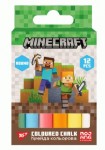 Крейда кольорова Yes 'Minecraft', 12 шт., кругла, 400555 400555