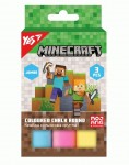 Крейда кольорова Yes 'Minecraft', 3 штук, JUMBO, 400552 400552