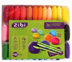 Набір повітряного пластиліну для ліплення 36 шт., KIDS Line, ZB.6298 ZB.6298