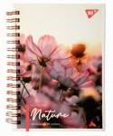 Блокнот для записів А6/64арк. крапка, 7БЦ, спіраль 'Nature' YES, 152030 152030