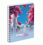 Зошит для записів Yes А5/80 аркушів од. спіраль 'Refined Sea. Pink', 152428 152428