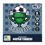 Фарби гуашеві Yes Football 9 кольорів 20 мл., 230452 230452