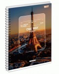 Зошит для записів Yes, City Magic, А4, 80 аркушів клітинка, од. спіраль, 152374 152374