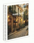 Зошит для записів Yes, City Stroll, А4, 80 аркушів клітинка, од. спіраль, 152451 152451