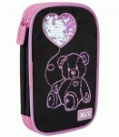 Пенал м’який з LED  YES PH-35 Pink Bear, 533777 533777