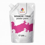 Фарба гуашева Рожева, 250 мл, софт-пак, 225020, GAMMA’UA 225020