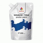 Фарба гуашева Синя, 250 мл, софт-пак, 225019, GAMMA’UA 225019