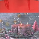 Пакет новогодний; 18 * 12 * 9 см; 4 дизайны; арт. 8950L; ANGEL GIFTS