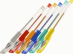 Набір гелевих ручок ECONOMIX GLITTER 6 кольорів чорнил, в блістері, Е11951 Е11951