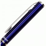 Ручка шариковая Cabinet 'Canoe' корпус синий с серебристым, пишет синим O15964-02 O15964-02