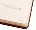 Ежедневник А5 датированный, Leo Planner 'Whisky' твердый 368 стр., коричневый, 252448 252448