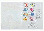Раскраска Жители морей, 8 стр., с наклейками, BABY LINE ZB.16002 ZB.16002