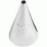 Насадка на кондитерский мешок круглая 'Round decorating tip' #3 Wilton 418-3