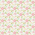 Набор двусторонней бумаги для скрапбукинга Bundle of Joy Girl, 15х15см, 24арк., Echo Park BJGT79023