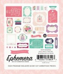 Набір паперових висічок Once Upon A Time Princess Erhemera, 33шт, Echo Park OUG122024 OUG122024