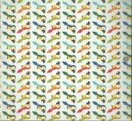 Набор двухсторонней бумаги для скрапбукинга Jungle Safari 15x15см, 24арк. Echo Park