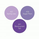 Набір спиртових маркерів 3шт., Royal Purples, NUVO-Tonic Studios, 315N 315N