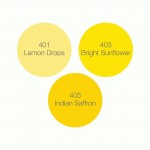 Набір алкогольних маркерів 3шт  Sunshine Yellows, NUVO-Tonic Studios, 312N 312N