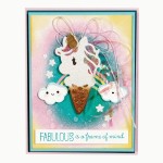 Набор ножей Unicorn and Rainbow, Spellbinders, S4-919 S4-919